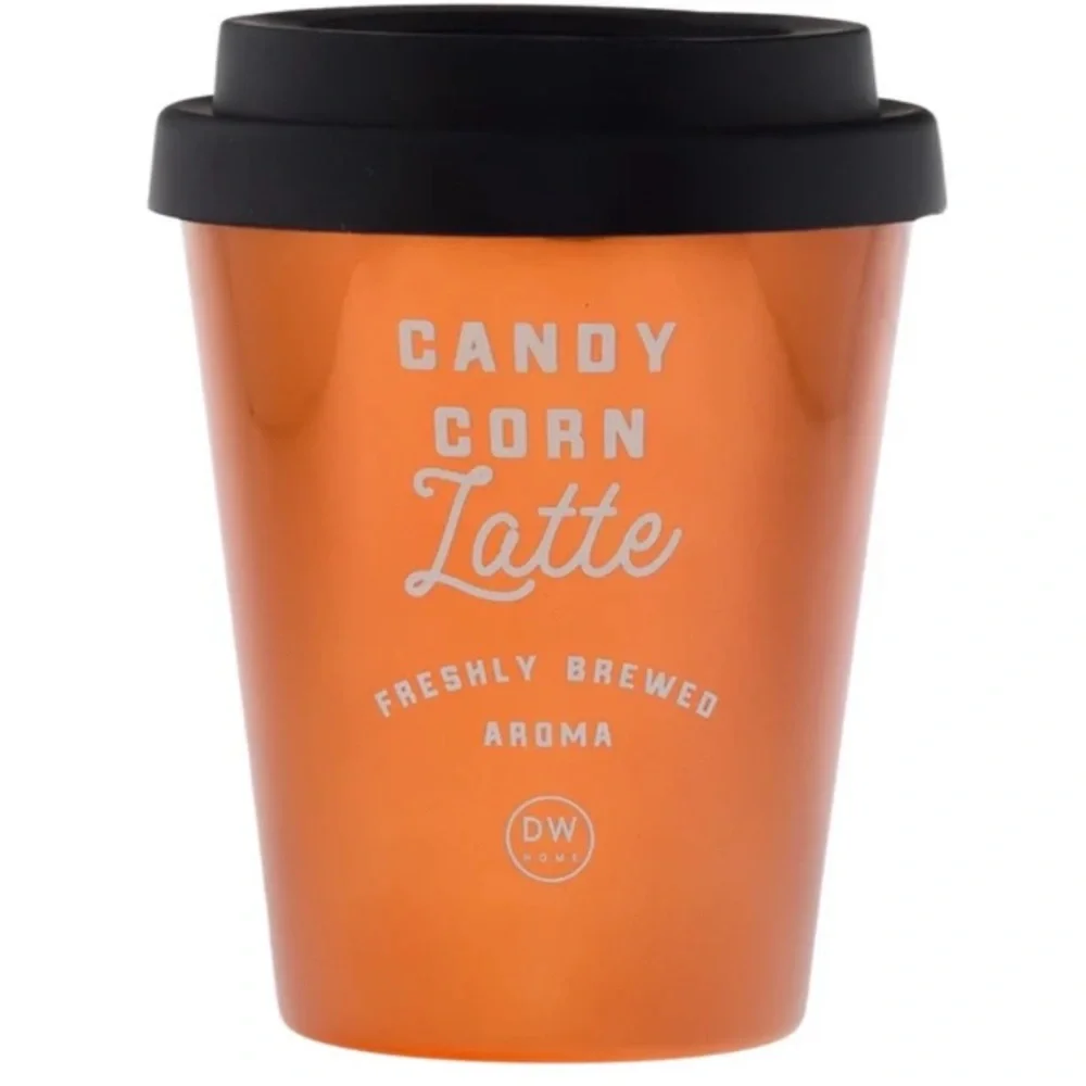 CANDY CORN LATTE CANDLE-NEW
